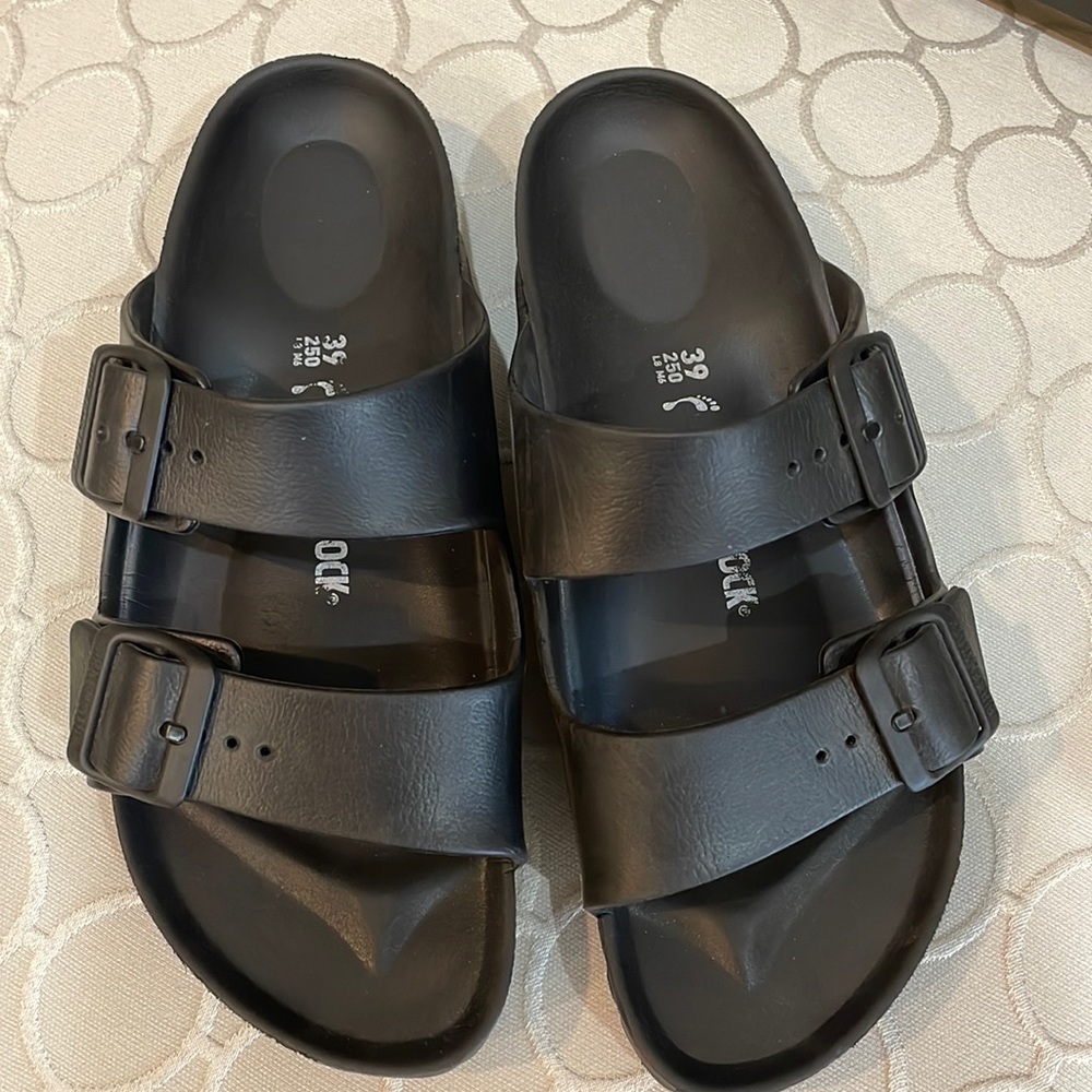 Brand new plastic Birkenstocks